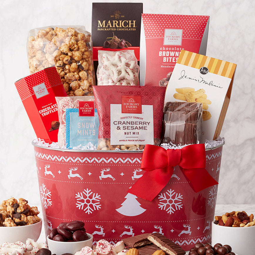 Joy to the World: Holiday Gift Basket - GreatArrivals