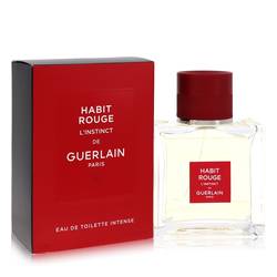 Habit Rouge L'instinct Eau De Toilette Intense Spray By Guerlain by Guerlain fragrance bottle