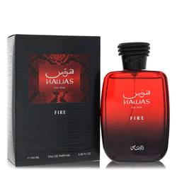 Hawas Fire Eau De Parfum Spray By Rasasi by Rasasi fragrance bottle