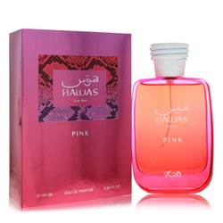 Hawas Pink Eau De Parfum Spray By Rasasi by Rasasi fragrance bottle