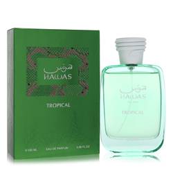 Hawas Tropical Eau De Parfum Spray By Rasasi by Rasasi fragrance bottle