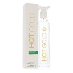 Hot Gold Eau De Toilette Spray By Benetton by Benetton fragrance bottle