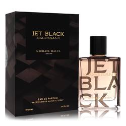 Jet Black Mahogany Eau De Parfum Spray By Michael Malul by Michael Malul fragrance bottle