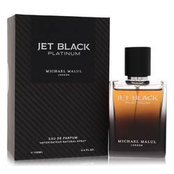 Jet Black Platinum Eau De Parfum Spray By Michael Malul by Michael Malul fragrance bottle