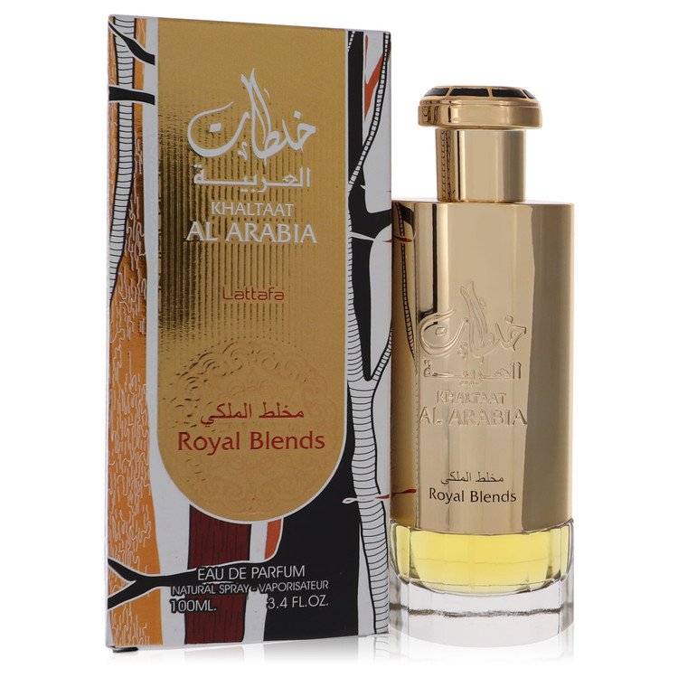 Khaltat Al Arabia by Lattafaa Eau De Parfum Spray (Royal Blends) 3.4 oz