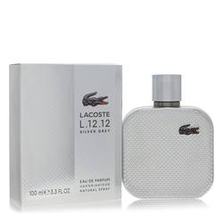 Lacoste Eau De Lacoste L.12.12 Silver Grey Eau De Parfum Spray By Lacoste by Lacoste fragrance bottle