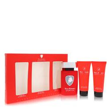 Lamborghini Sportivo Gift Set By Tonino Lamborghini - Gift Set - 4.2 oz Eau De Toilette Spray + 3.4 oz Shower Gel + 3.4 oz After Shave Balm - Tonino Lamborghini
