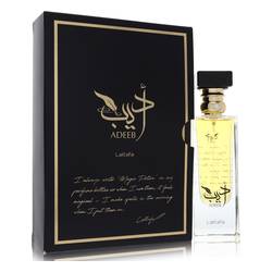 Lattafa Adeeb Eau De Parfum Spray (Unisex) By Lattafa by Lattafa fragrance bottle