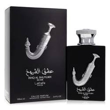 Lattafa Pride Ishq Al Shuyukh Silver Eau De Parfum Spray (Unisex) By Lattafa by Lattafa fragrance bottle