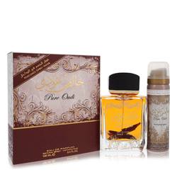Lattafa Pure Oudi Eau De Parfum Spray Plus 1.7 oz Deodorant By Lattafa - Eau De Parfum Spray Plus 1.7 oz Deodorant - Lattafa