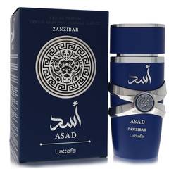Lattafa Asad Zanzibar Eau De Parfum Spray By Lattafa by Lattafa fragrance bottle