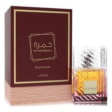 Lattafa Khamrah Dukhan Eau De Parfum Spray (Unisex) By Lattafa by Lattafa fragrance bottle