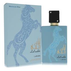 Lattafa Lail Maleki Morrocan Blue Eau De Parfum Spray (Unisex) By Lattafa by Lattafa fragrance bottle