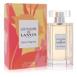 Les Fleurs De Lanvin Sunny Magnolia Eau De Toilette Spray By Lanvin by Lanvin fragrance bottle