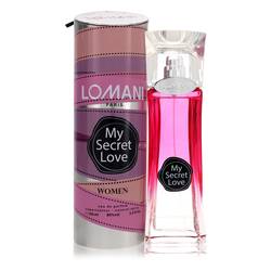 My Secret Love Eau De Parfum Spray By Lomani by Lomani fragrance bottle