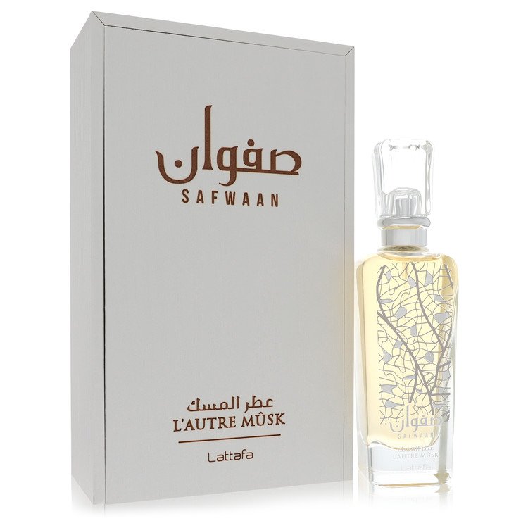 Lattafaa Safwaan L'autre Musk by Lattafaa Eau De Parfum Spray (Unisex) 3.4 oz