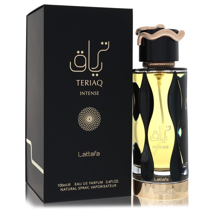 Lattafaa Teriaq Intense by Lattafaa Eau De Parfum Spray (Unisex) 3.4 oz