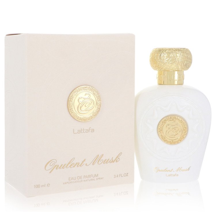 Lattafaa Opulent Musk by Lattafaa Eau De Parfum Spray (Unisex) 3.4 oz