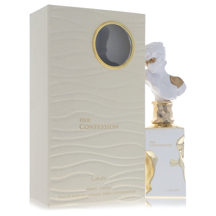 Lattafaa Her Confession by Lattafaa Eau De Parfum Spray 3.4 oz