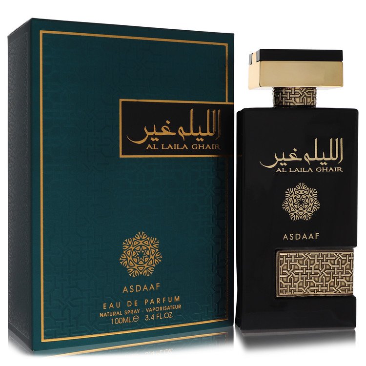 Lattafaa Asdaaf Al Laila Ghair by Lattafaa Eau De Parfum Spray (Unisex) 3.4 oz