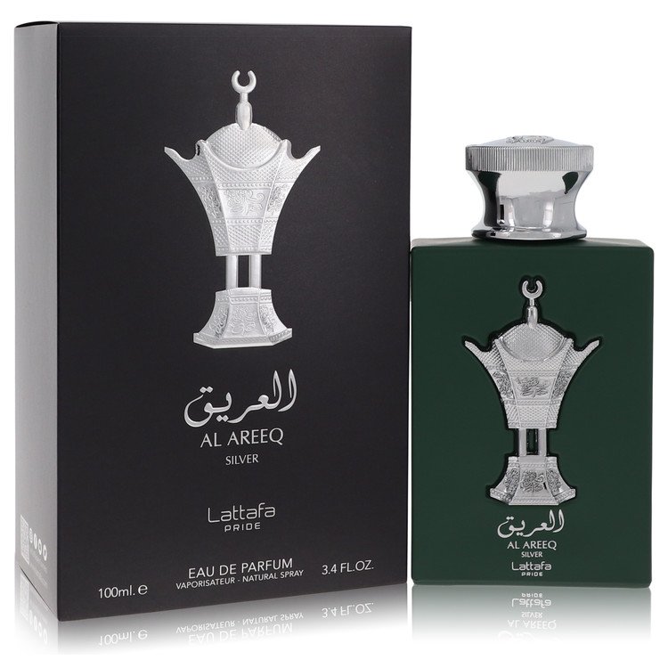 Lattafaa Pride Al Areeq Silver by Lattafaa Eau De Parfum Spray (Unisex) 3.4 oz