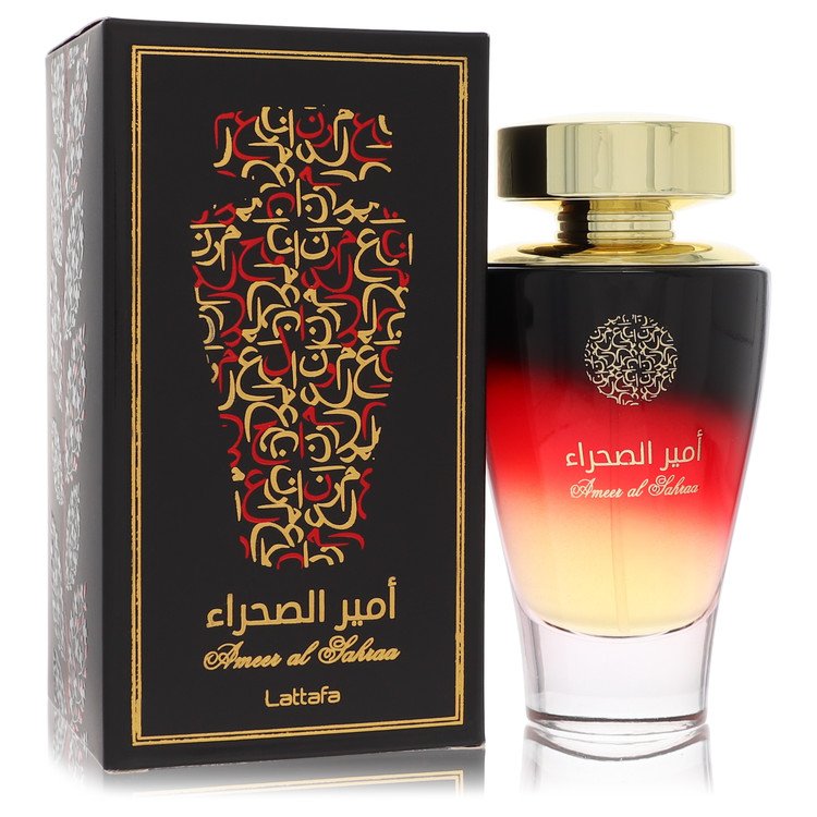 Lattafaa Ameer Al Sahraa by Lattafaa Eau De Parfum Spray (Unisex) 3.4 oz