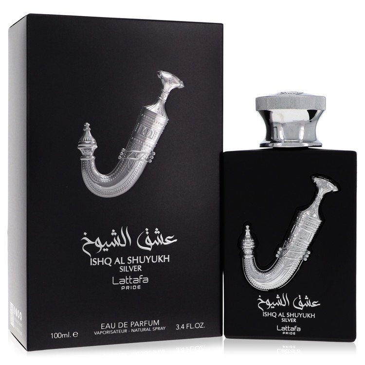 Lattafaa Pride Ishq Al Shuyukh Silver by Lattafaa Eau De Parfum Spray (Unisex) 3.4 oz