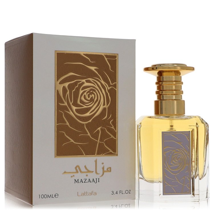 Lattafaa Mazaaji by Lattafaa Eau De Parfum Spray (Unisex) 3.4 oz