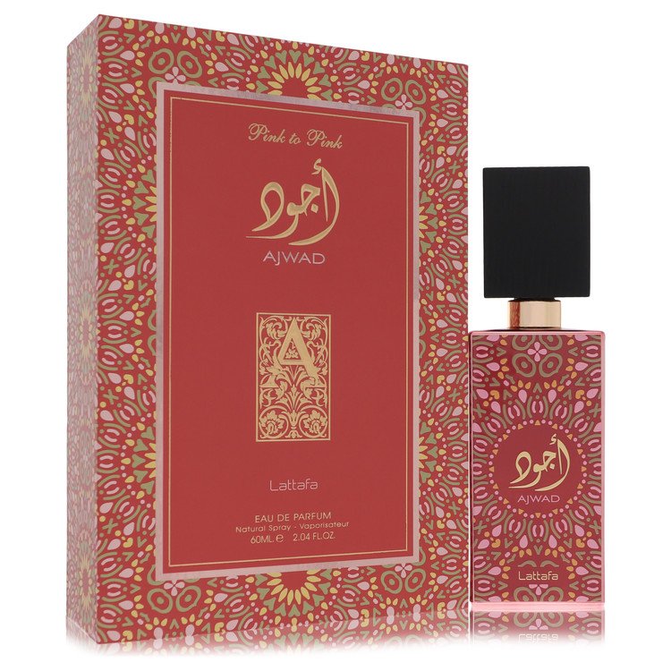 Lattafaa Ajwad Pink to Pink by Lattafaa Eau De Parfum Spray (Unisex) 2 oz