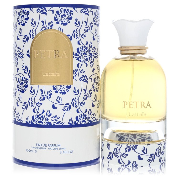 Lattafaa Petra by Lattafaa Eau De Parfum Spray (Unisex) 3.4 oz