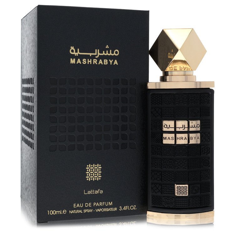 Lattafaa Mashrabya by Lattafaa Eau De Parfum Spray (Unisex) 3.4 oz