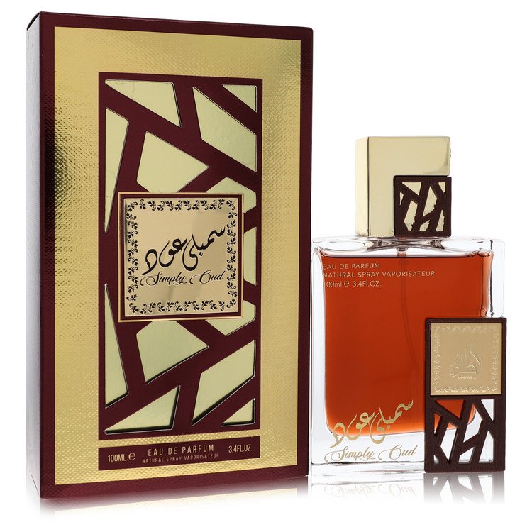 Lattafaa Simply Oud by Lattafaa Eau De Parfum Spray (Unisex) 3.4 oz