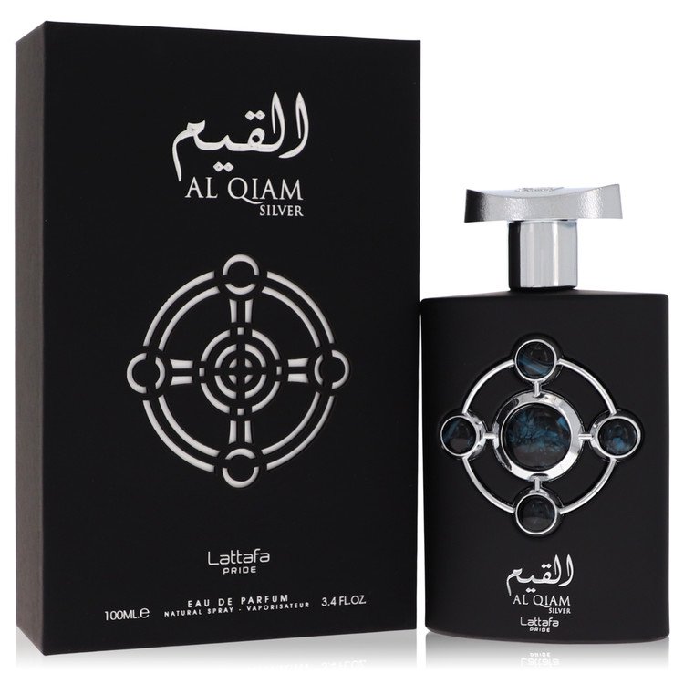 Lattafaa Pride Al Qiam Silver by Lattafaa Eau De Parfum Spray (Unisex) 3.4 oz