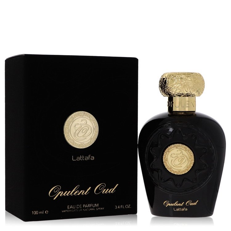 Lattafaa Opulent Oud by Lattafaa Eau De Parfum Spray (Unisex) 3.4 oz