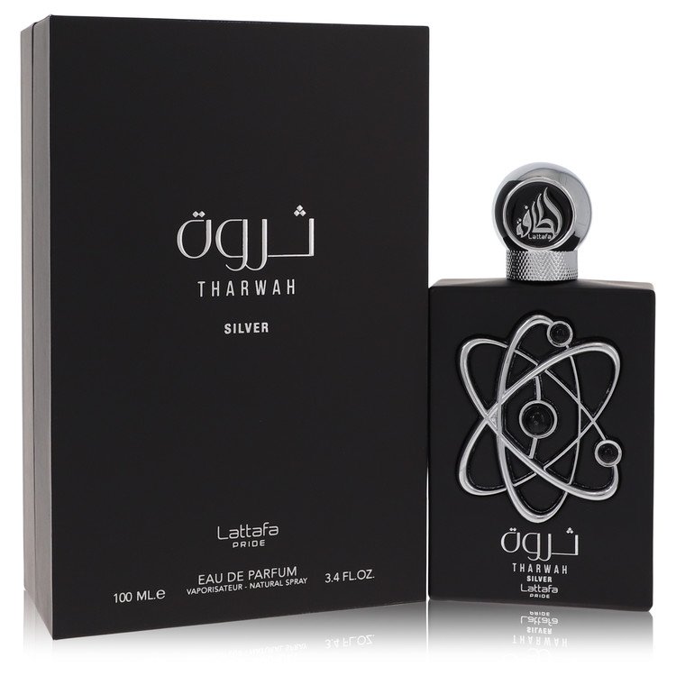 Lattafaa Pride Tharwah Silver by Lattafaa Eau De Parfum Spray 3.4 oz