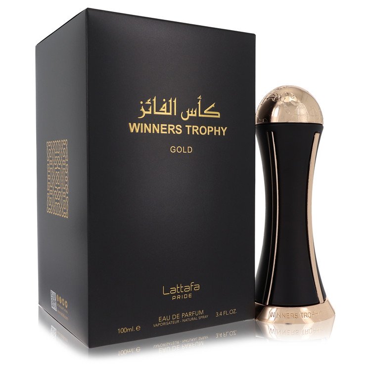 Lattafaa Pride Winners Trophy Gold by Lattafaa Eau De Parfum Spray 3.4 oz