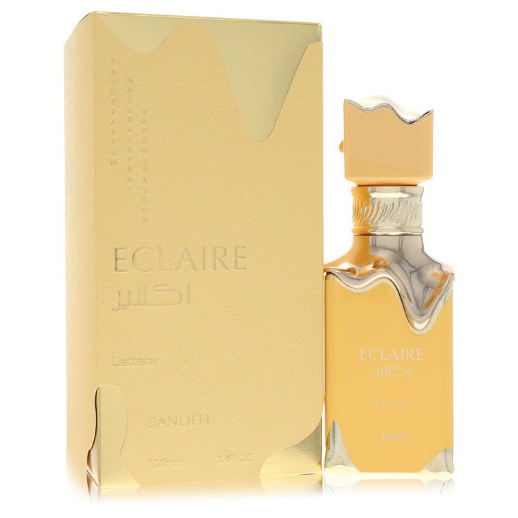 Lattafaa Eclaire Banoffi by Lattafaa Eau De Parfum Spray (Unisex) 3.4 oz