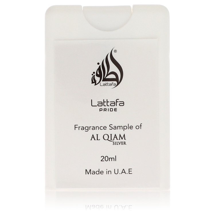 Lattafaa Pride Al Qiam Silver by Lattafaa Eau De Parfum Spray (Unisex Tester) .68 oz