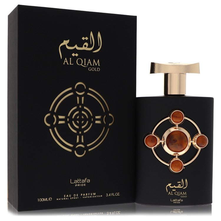 Lattafaa Pride Al Qiam Gold by Lattafaa Eau De Parfum Spray (Unisex) 3.4 oz