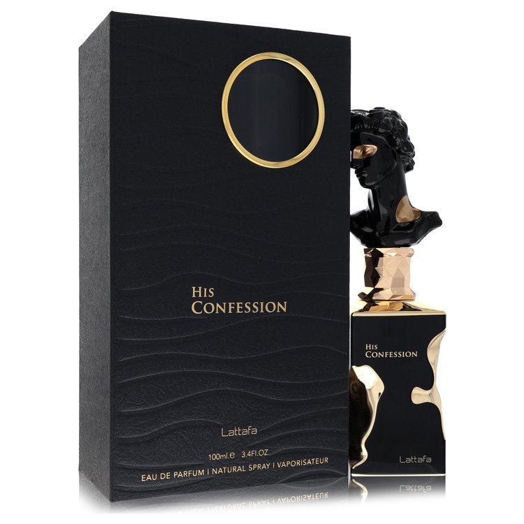 Lattafaa His Confession by Lattafaa Eau De Parfum Spray 3.4 oz