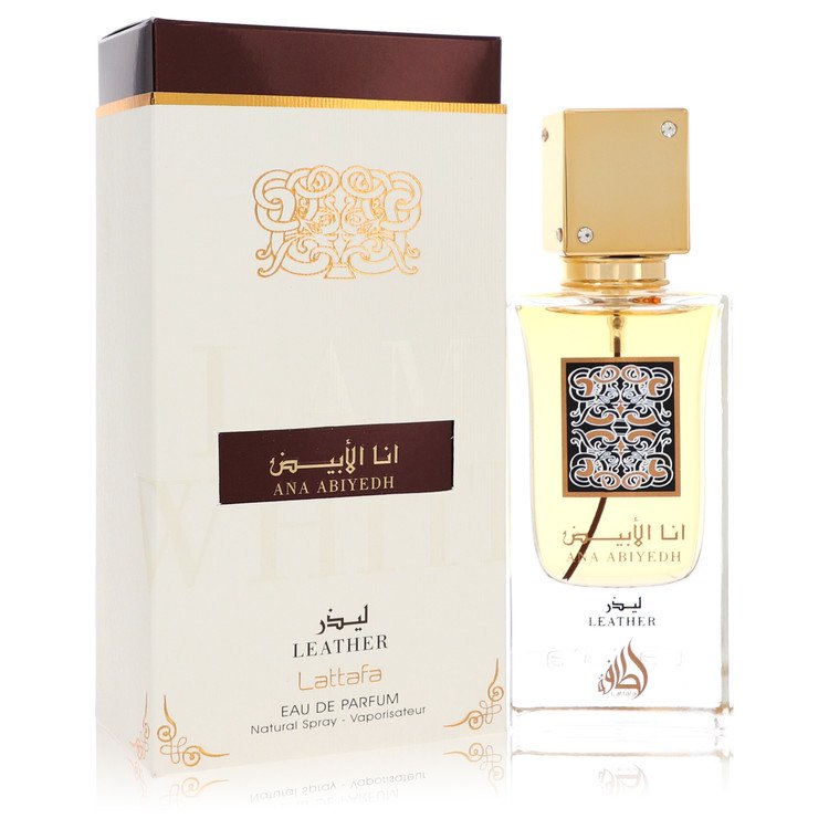 Ana Abiyedh Leather by Lattafaa Eau De Parfum Spray (Unisex) 2 oz