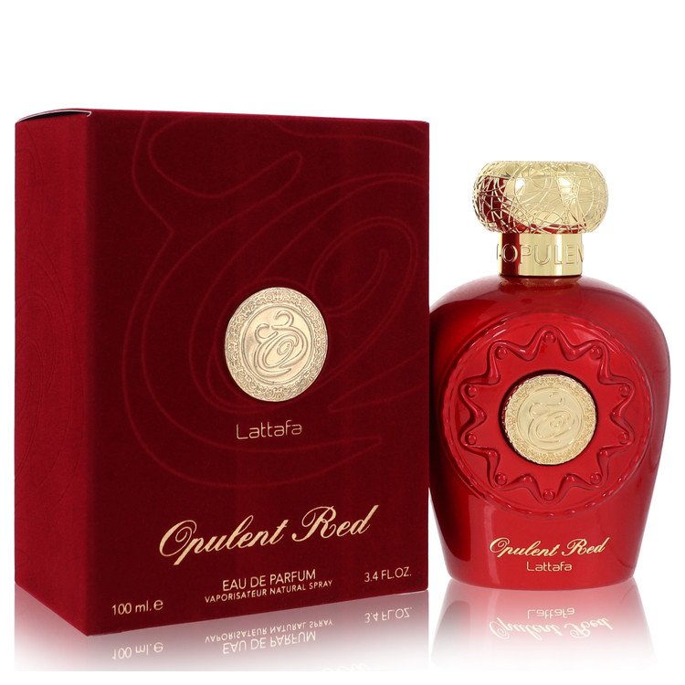 Lattafaa Opulent Red by Lattafaa Eau De Parfum Spray 3.4 oz