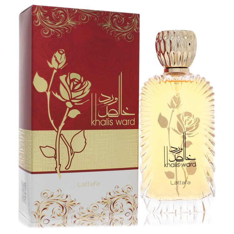 Lattafaa Khalis Ward by Lattafaa Eau De Parfum Spray (Unisex) 2.72 oz