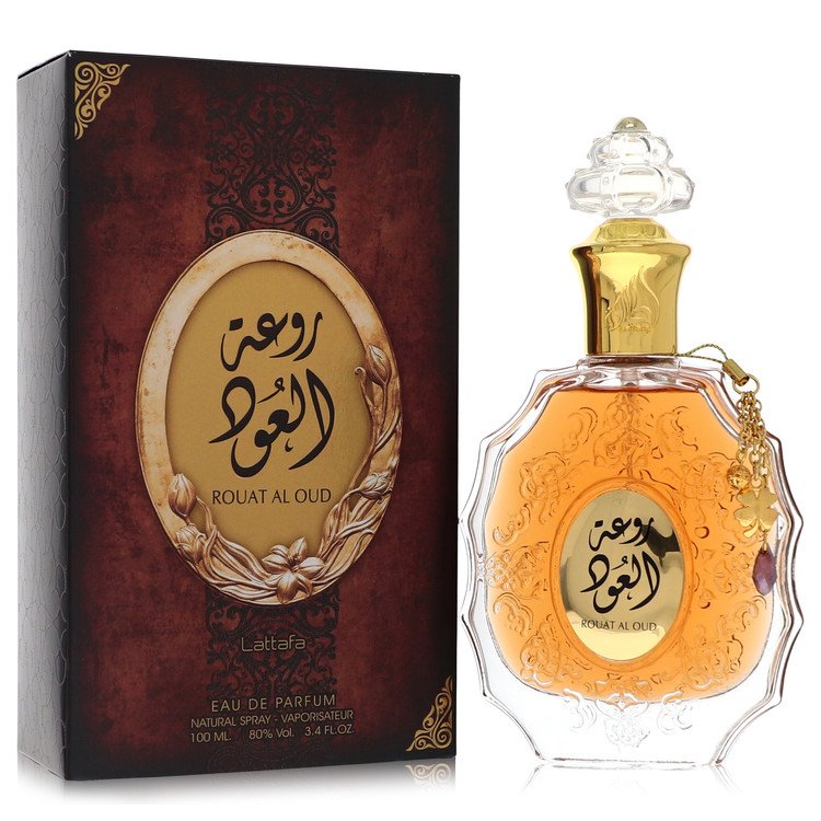 Lattafaa Rouat Al Oud by Lattafaa Eau De Parfum Spray (Unisex) 3.4 oz