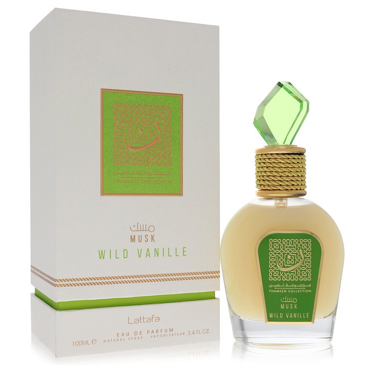 Lattafaa Musk Wild Vanille by Lattafaa Eau De Parfum Spray (Unisex) 3.4 oz