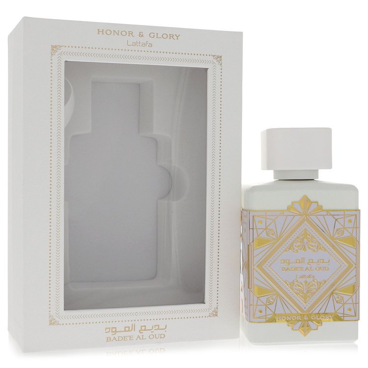 Lattafaa Badee Al Oud Honor & Glory by Lattafaa Eau De Parfum Spray (Unisex) 3.4 oz