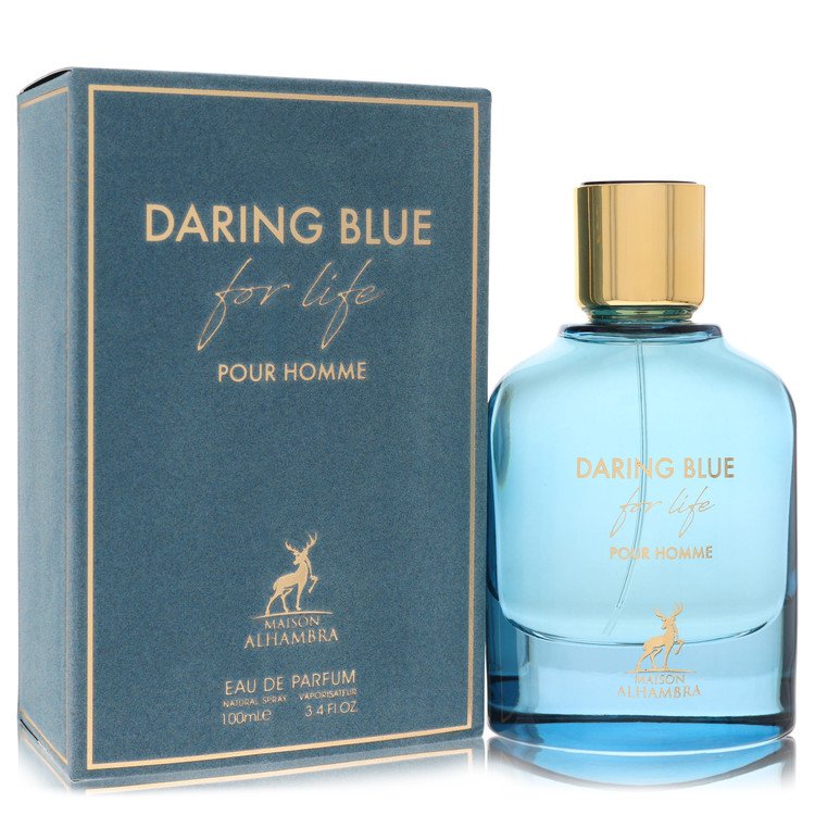 Maison Alhambra Daring Blue For Life Eau De Parfum Spray By Maison Alhambra by Maison Alhambra