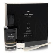 Mind Games Kingside Gift Set By Mind Games - Gift Set - 3.4 oz Extrait De Parfum Spray + Two 0.10 Mini EDP Travel Size + Testing Papers - Mind Games
