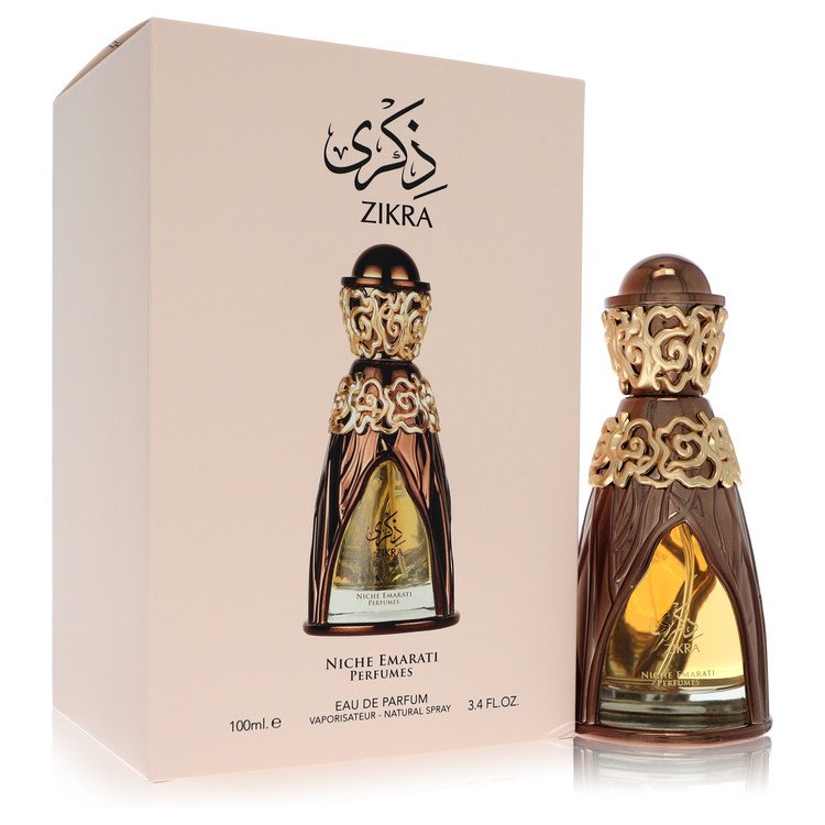 Niche Emarati Zikra by Lattafaa Eau De Parfum Spray (Unisex) 3.4 oz