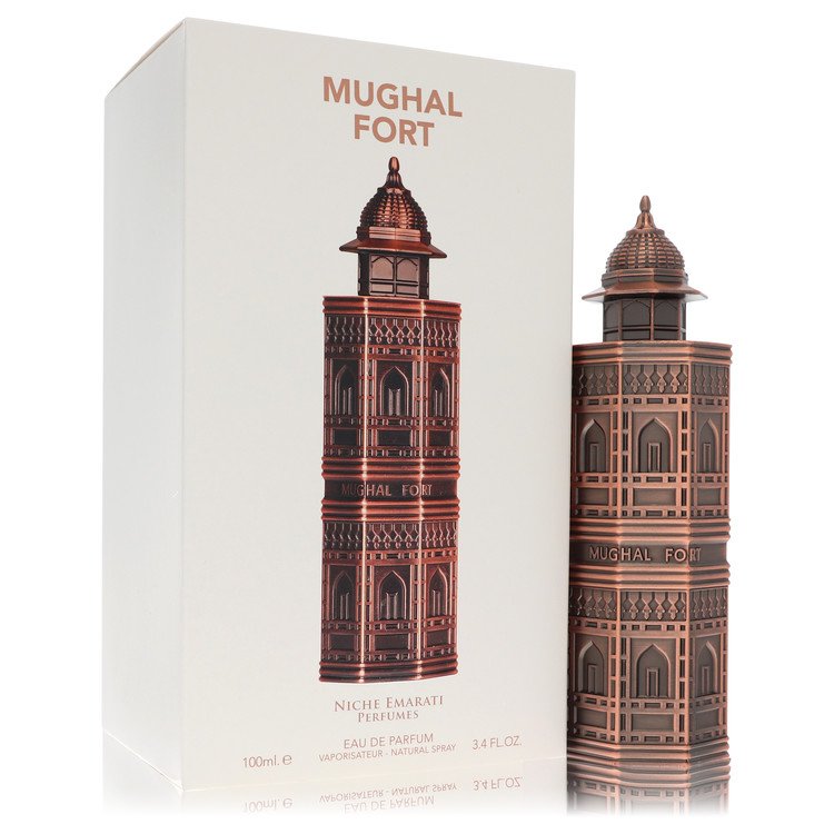 Niche Emarati Mughal Fort by Lattafaa Eau De Parfum Spray (Unisex) 3.4 oz